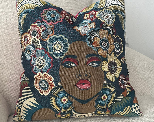 Garifuna Goddess Pillow Case